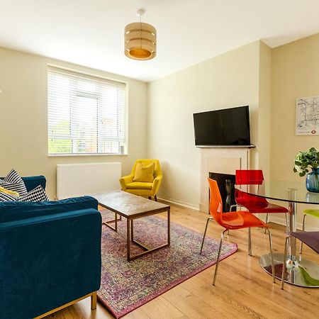 Bright Modern 1 Bedroom Flat, 5 Min To Vauxhall St Londra Dış mekan fotoğraf