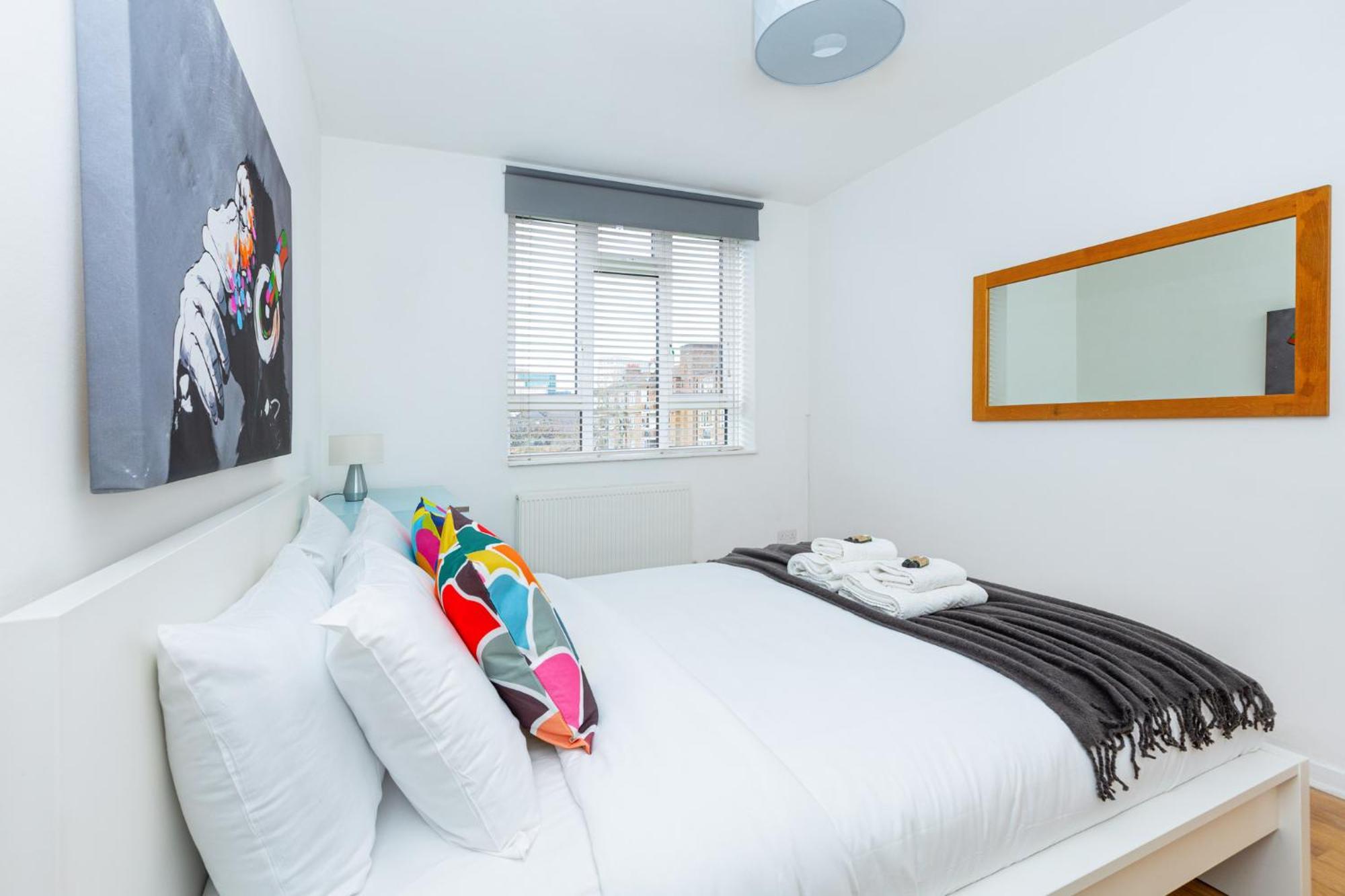 Bright Modern 1 Bedroom Flat, 5 Min To Vauxhall St Londra Dış mekan fotoğraf