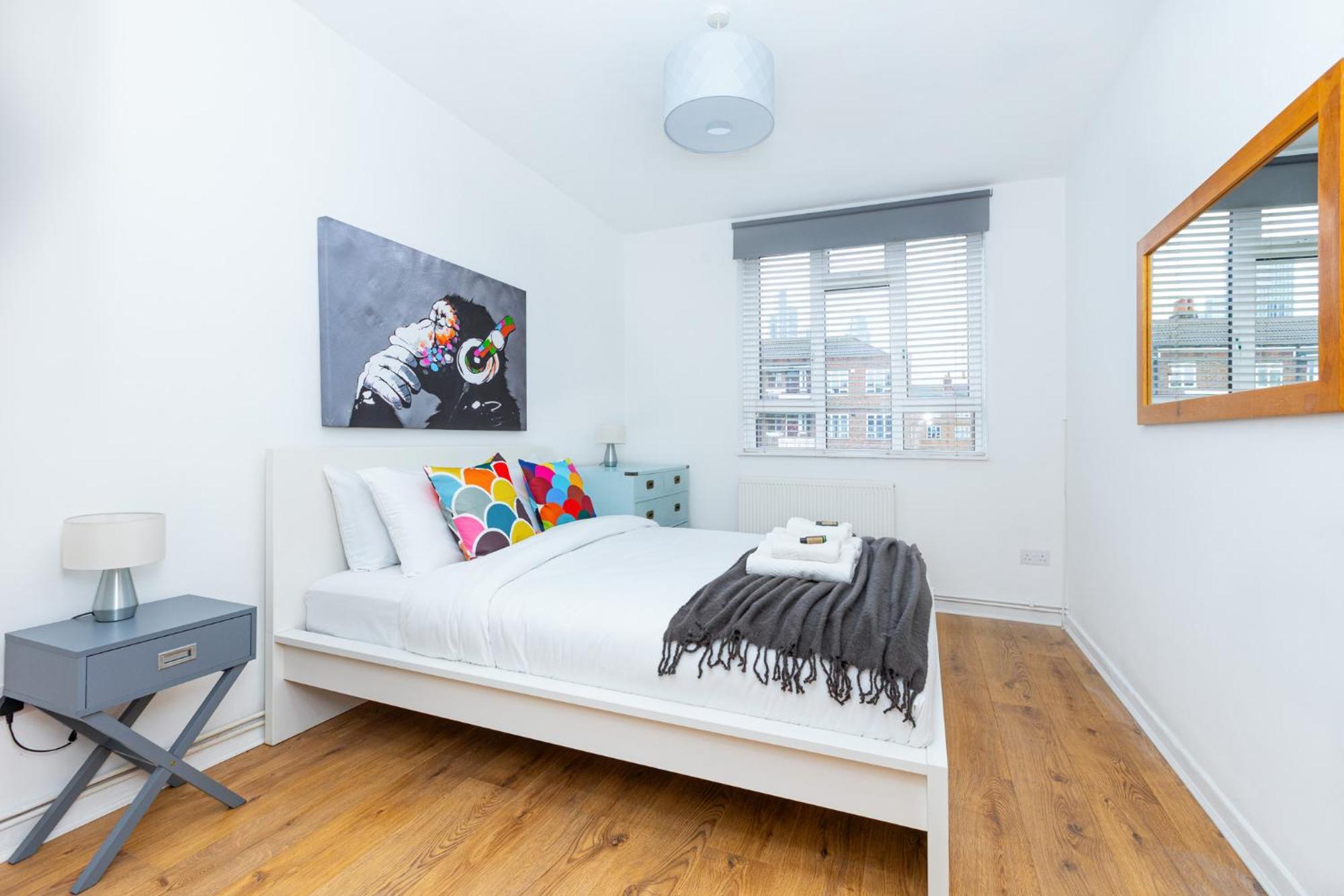 Bright Modern 1 Bedroom Flat, 5 Min To Vauxhall St Londra Dış mekan fotoğraf