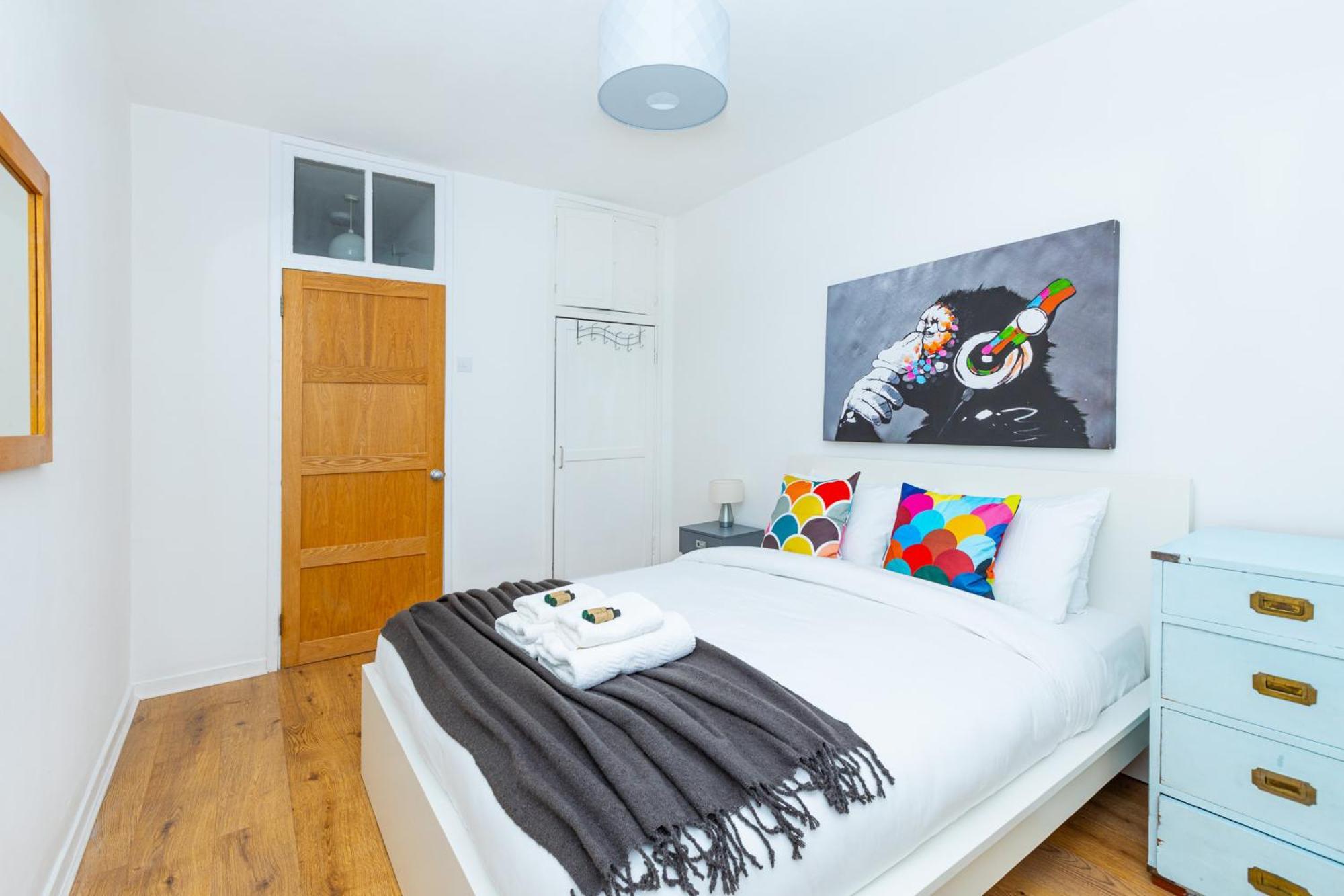 Bright Modern 1 Bedroom Flat, 5 Min To Vauxhall St Londra Dış mekan fotoğraf