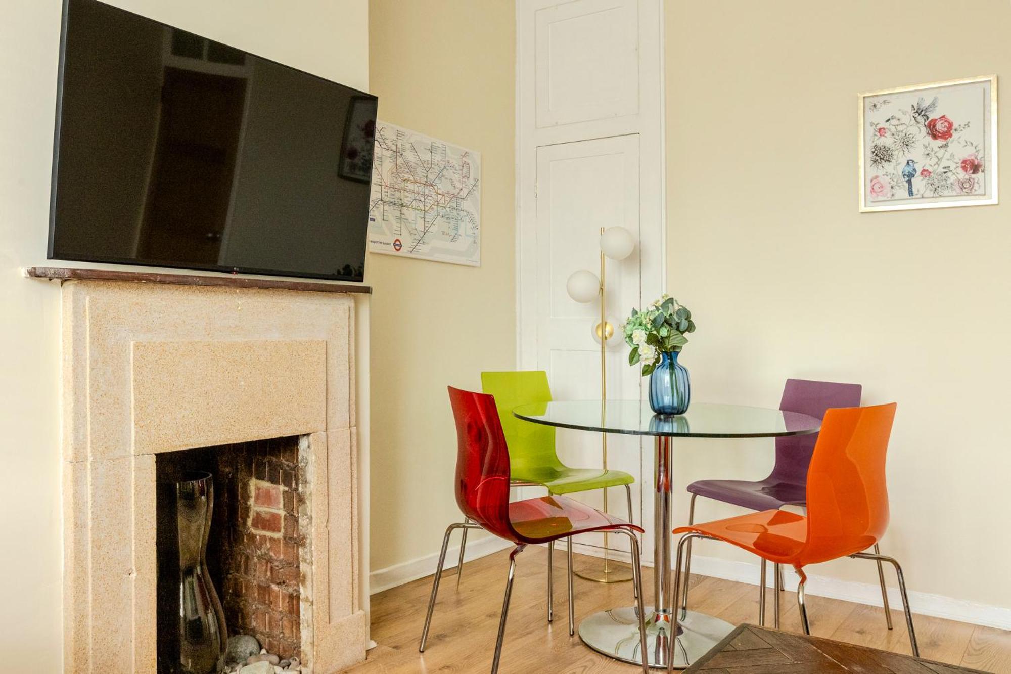 Bright Modern 1 Bedroom Flat, 5 Min To Vauxhall St Londra Dış mekan fotoğraf